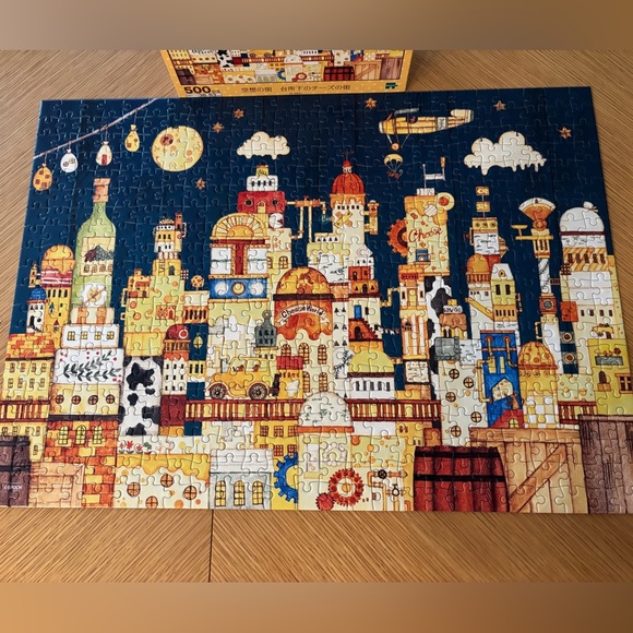 500pcs jigsaw puzzle: cheese world - Picture 1 of 3